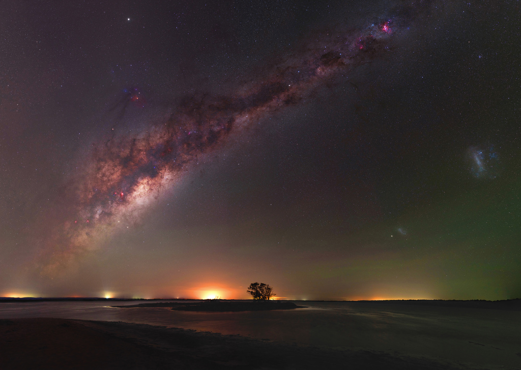 Milky Way over Island Point, Western Australia