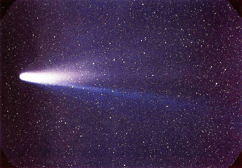 z20331235IH,Kometa-Halleya-podczas-przel