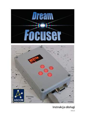 Więcej informacji o „Dream Focuser - Instrukcja Obsługi”
