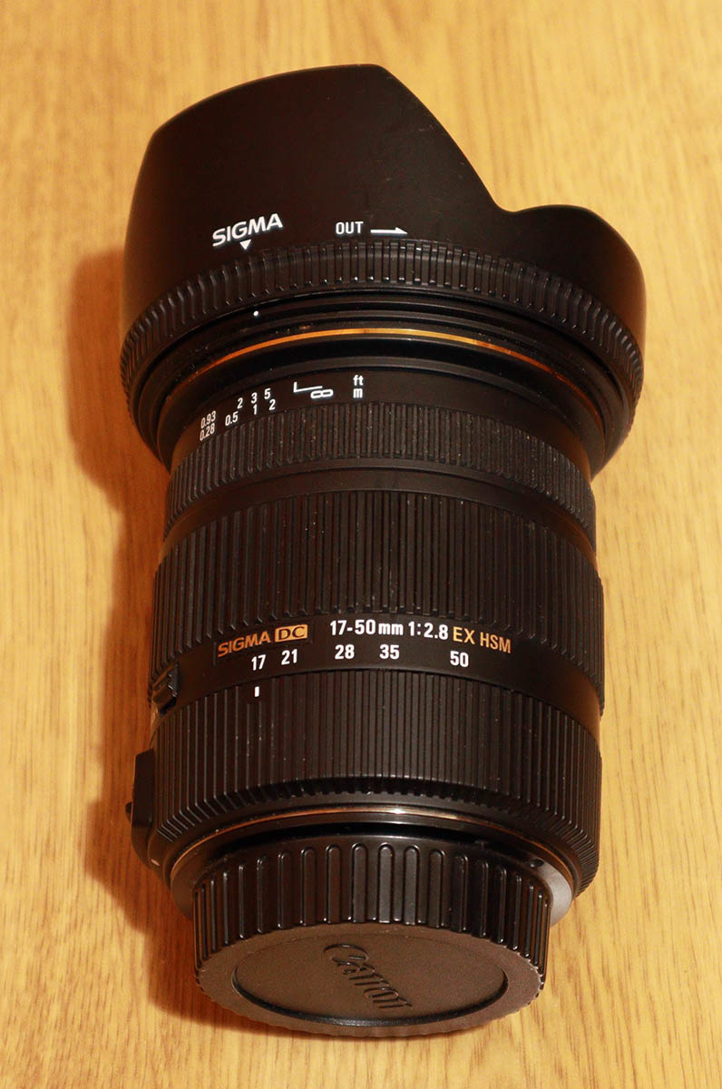 Obiektyw Sigma 17-50 mm f/2.8 EX DC OS HSM Canon - Giełda: Archiwum