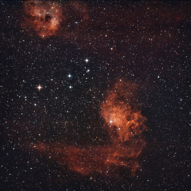 IC 405 (also known as the Flaming Star Nebula)