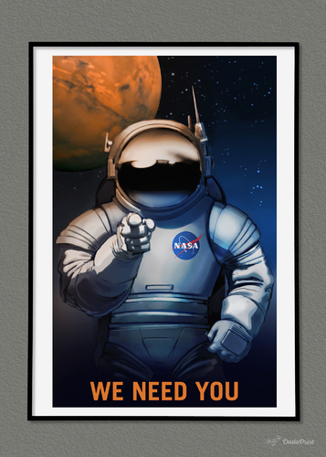Więcej informacji o „Plakaty NASA - seria "Mars"”