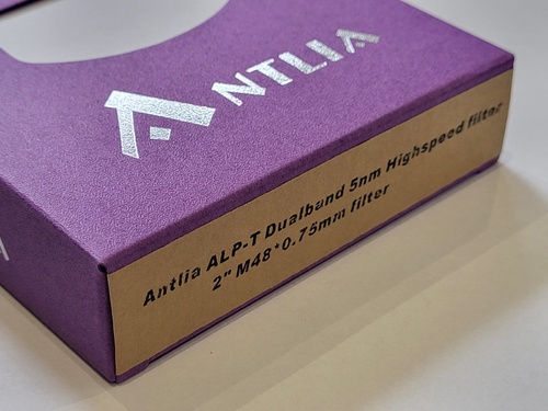 Więcej informacji o „Antlia ALP-T Dual Band 5nm Ha+OIII aka Golden Filter wersja HighSpeed”