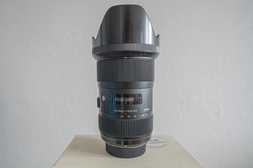 Więcej informacji o „Sigma ART 18-35 f/1.8 Nikon F”