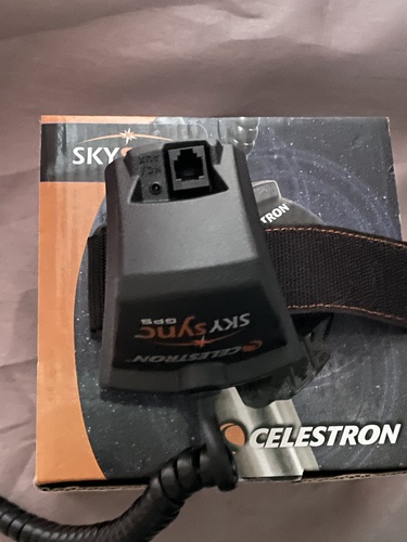 Więcej informacji o „Celestron Skysync GPS”