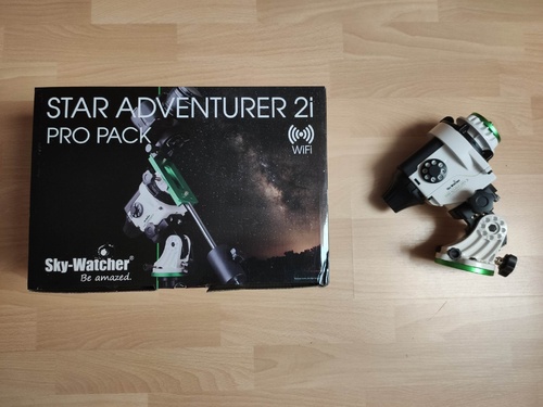 Więcej informacji o „Sky Watcher Star Adventurer 2i Pro Pack WiFi”
