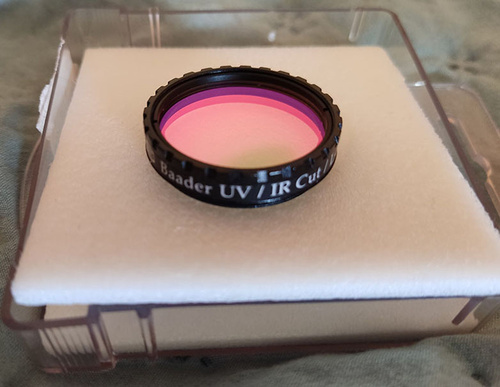 Więcej informacji o „Filtr Baader UV/IR-Cut (L) 1,25"”
