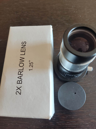 Więcej informacji o „Barlow Lens 2x ,1.25”