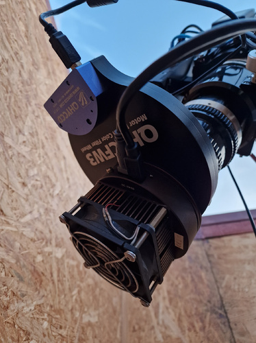 Więcej informacji o „Sprzedam komplet: kamera mono QHY9 + koło filtrowe CFW3M-US (karuzela 7 x 36mm bez oprawy) + OPCJA: komplet filtrów LRGB SHO Baader Planetarium”