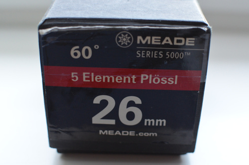 Więcej informacji o „[S] Okular Meade 26mm 60 st. series 5000 - klasyk!”