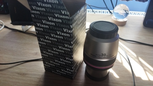 Więcej informacji o „[S] Vixen NLVW Okular 30mm (2") - nowy”