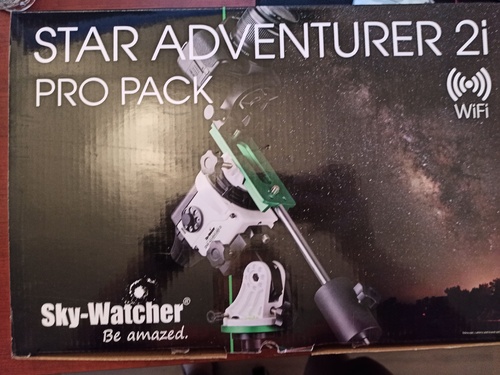 Więcej informacji o „Skywatcher Star Adventurer 2i Wifi”