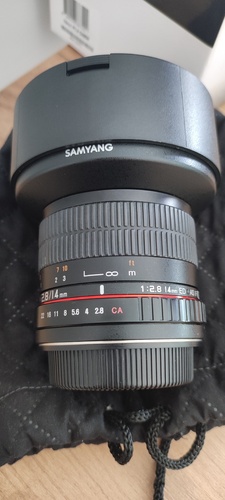 Więcej informacji o „Samyang F2.8 / 14mm ultra wide do Canon”