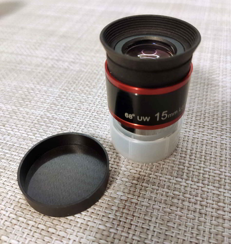 Więcej informacji o „okular SVBONY 15mm - ten model z czerwonym  paskiem”