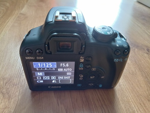 Więcej informacji o „Canon 1000d mod+18-55mm”