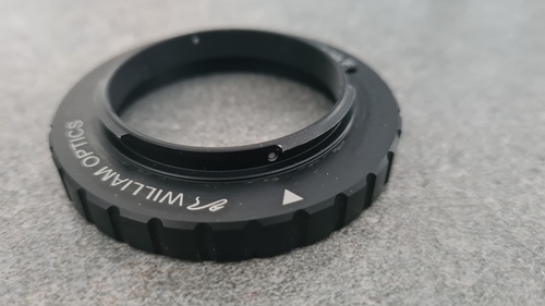 Więcej informacji o „Pierścień M48x0,75 Nikon F (William Optics)”