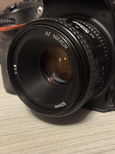 Więcej informacji o „Nikkor Nikon 50mm 1.8 D”