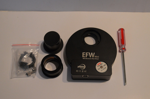Więcej informacji o „Koło filtrowe ZWO EFW mini 5x1,25" / 5x31mm”