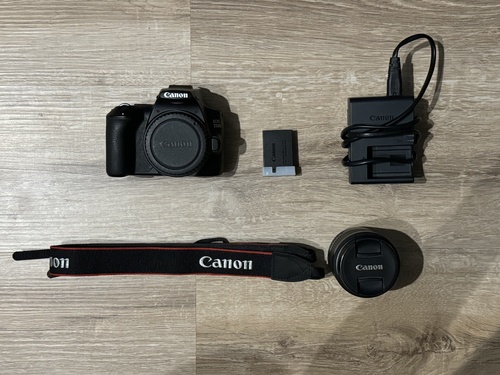 Więcej informacji o „Canon EOS 250D astromod + Canon EF-S 18-55mm f/4-5.6 IS STM”