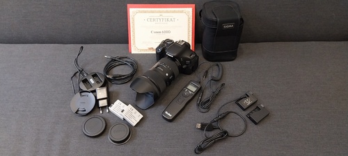 Więcej informacji o „Canon 600d astromod + Sigma 18-35mm f/1.8 ART”