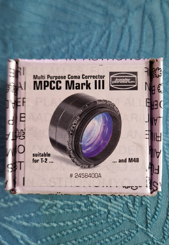 Więcej informacji o „Korektor komy Baader MPCC Mark III Photo 2”