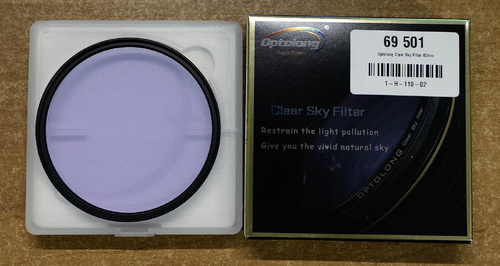 Więcej informacji o „Optolong Clear Sky Filter 82mm”