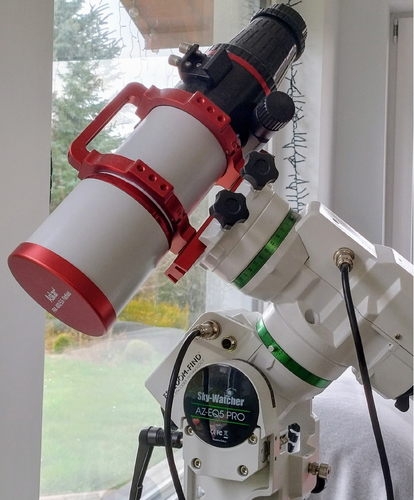 Więcej informacji o „Montaż AZ-EQ5 Syn Scan GT + lunetka biegunowa”