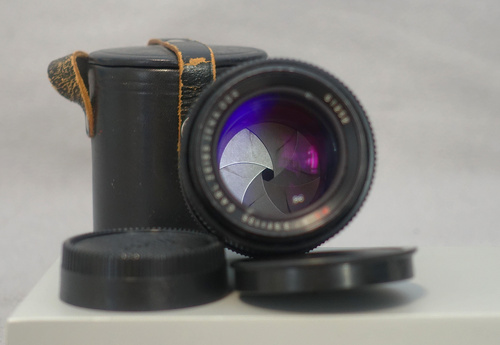 Więcej informacji o „CZJ Sonnar MC 135mm f/3.5 M42 + Nikon F”