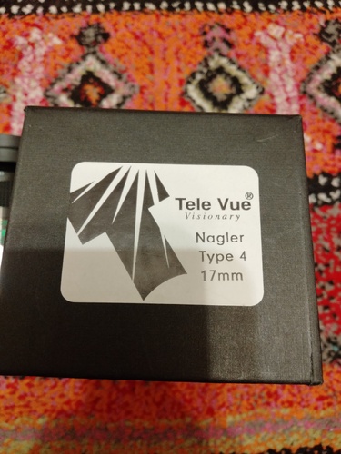 Więcej informacji o „Tele Vue Nagler 17 mm Typ 4”