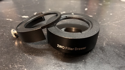 Więcej informacji o „ZWO filter drawer M42”