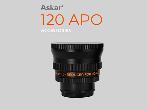 Więcej informacji o „ASKAR APO120 Reduktor / flattener 0,8x”