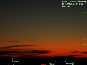 Jowisz Wenus i Merkury 21 V 2013.jpg