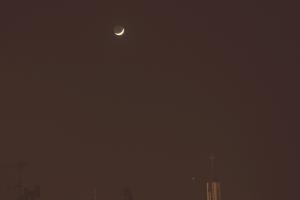 Księżyc  Wenus i Mars 21 II 2015a.jpg