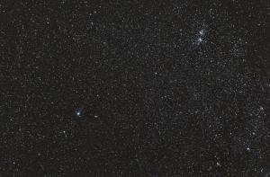 Kometa lovejoy i podwójna gromada w Perseuszu 17 min.45sek. III pix tło 16 bit. JPG retusz w Picasa 3 - Kopia.jpg